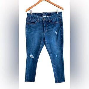 Time and Tru: Blue Distressed Denim Jeans